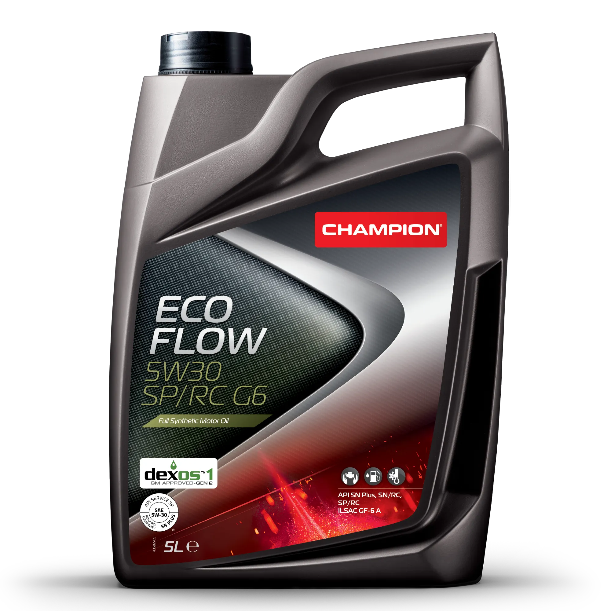 Масло моторное CHAMPION ECO FLOW 5W30 SP/RC G6 5L CHAMPION OIL 1047268