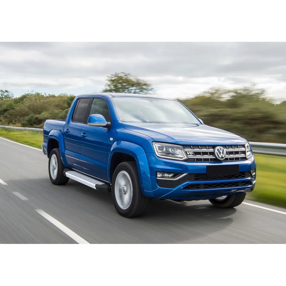 Порог-площадка Silver F193AL + комплект крепежа, RIVAL, Volkswagen Amarok 2016- Volkswagen Amarok I рестайлинг F193AL.5803.2