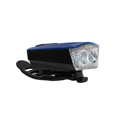 Фонарь передний STG FL1593 с элетросигналом 120 ДБ 300lm 1800 mAH синий STG Х103265