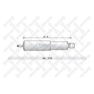 Амортизатор подвески задн. 354-565 I/O 16x85 19.2x57 FRL FLA/FLB/F STELLOX 87-05249-SX