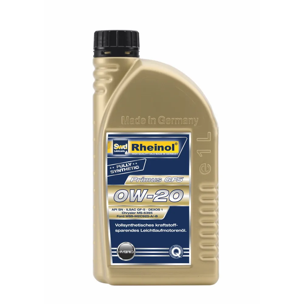 Масло моторное SWD RHEINOL Primus GF5 0W-20 синтетическое 1 л 31171,180