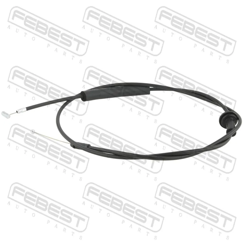 Трос привода открывания замка капота HYUNDAI GETZ 02 2002- [GEN] FEBEST 12101-TBL