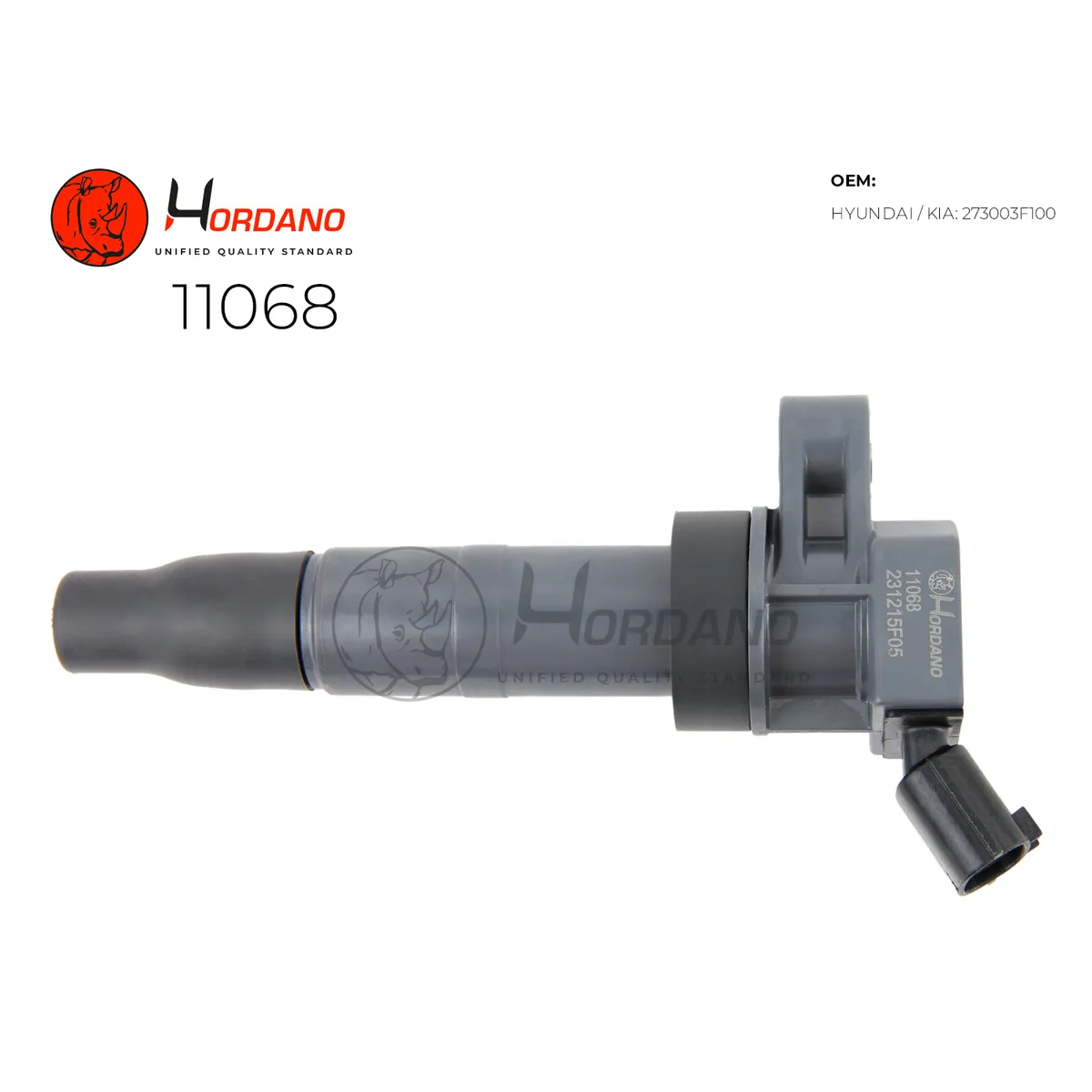 Катушка зажигания HYUNDAI SANTA FE (CM) Вездеход закрытый 03.06- 2.4 Hordano 11068