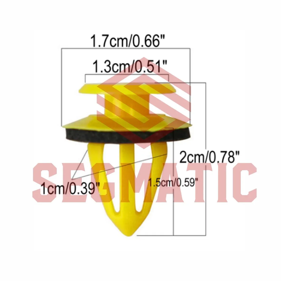 Клипса пластмассовая FORD SEGMATIC SG70203172