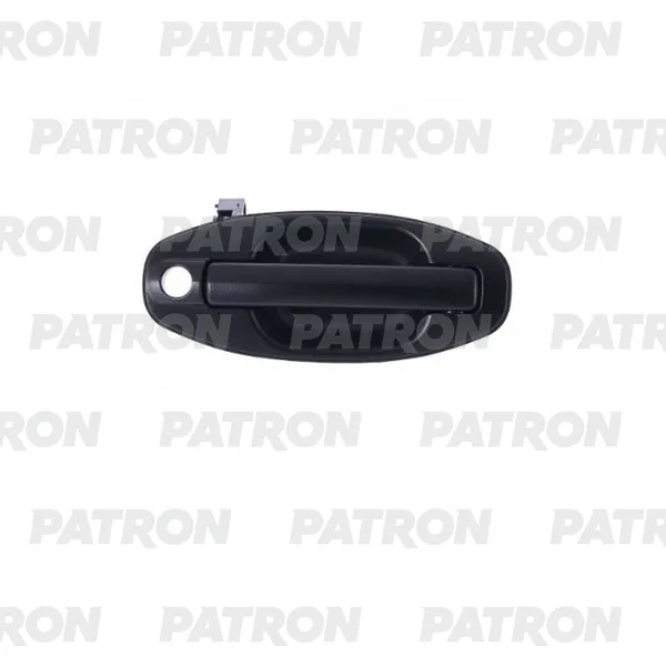 Ручка наружная двери передн прав Hyundai Santa Fe 01-2006 (черн) PATRON P20-0285R