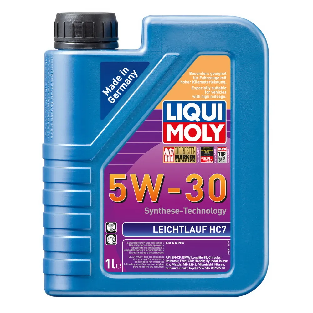 Масло моторное Leichtlauf HC 7 5W-30 A3/B4 (1л) LIQUI MOLY 8541