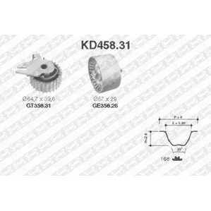 Комплект ремня ГРМ NTN-SNR KD45831
