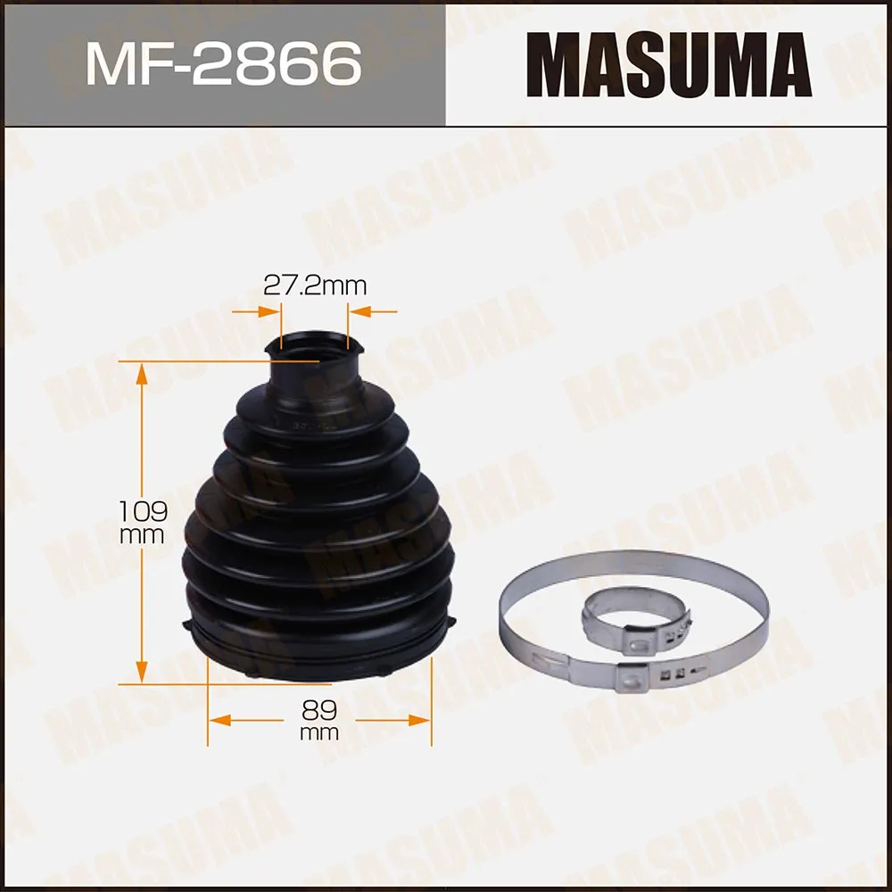 Пыльник ШРУСа MASUMA MF-2866 (пластик) + спецхомут MASUMA MF2866