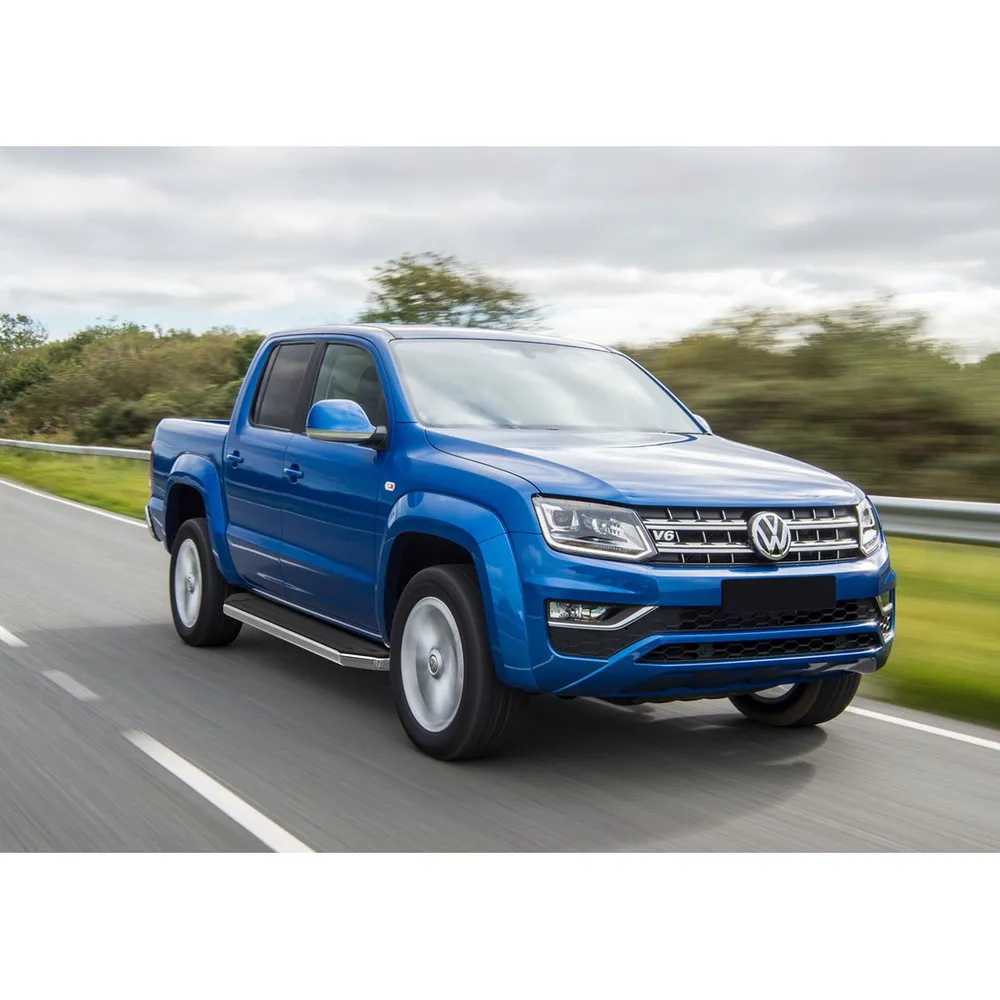 Порог-площадка Premium A193ALP + комплект крепежа, RIVAL, Volkswagen Amarok 2016- Volkswagen Amarok I рестайлинг A193ALP.5803.2