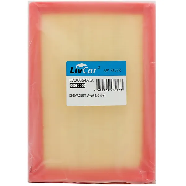 Фильтр воздушный LivCar OEM 96950990 CHEVROLET LIVCAR LCC000/24028A