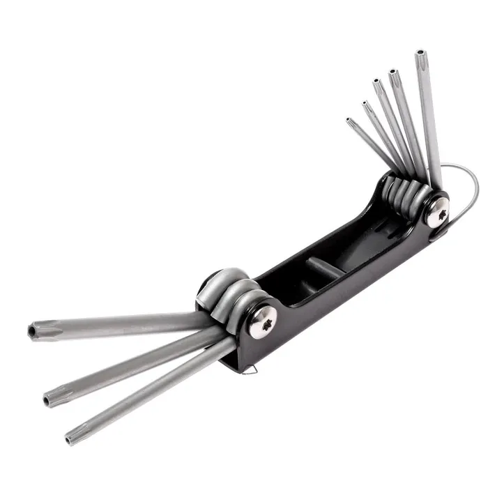 Набор ключей TORX T9H-T40H складных с отверстием 8 предметов JTC-3503