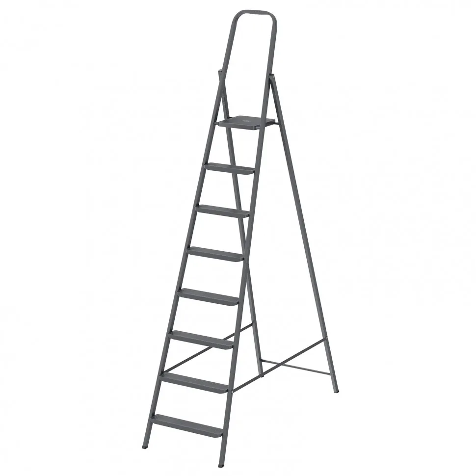 Стремянка 8 ступеней, компактная, стальная СИБРТЕХ 97948