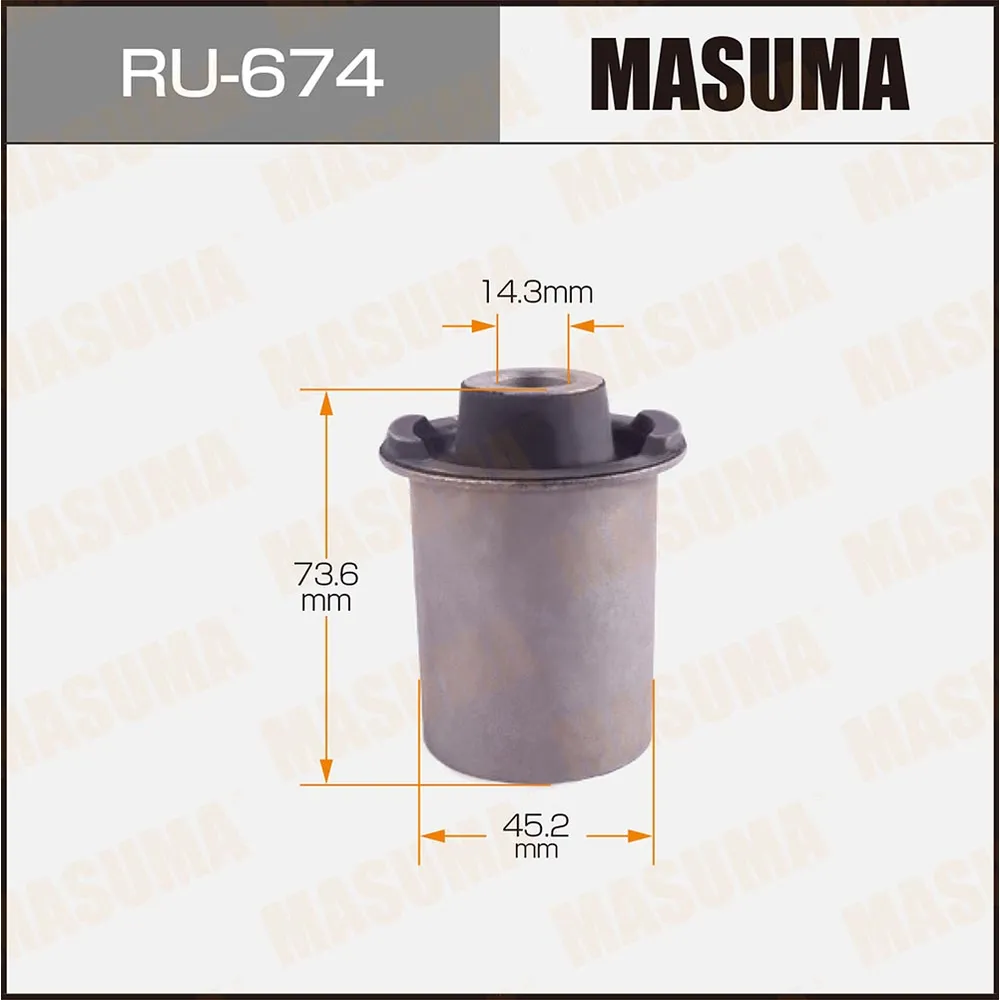 Сайлентблок NISSAN PATHFINDER MASUMA RU-674