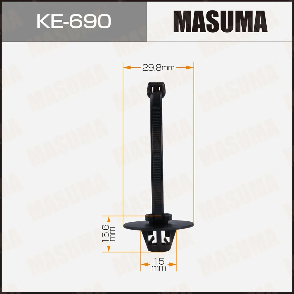 Клипса автомобильная MASUMA KE-690