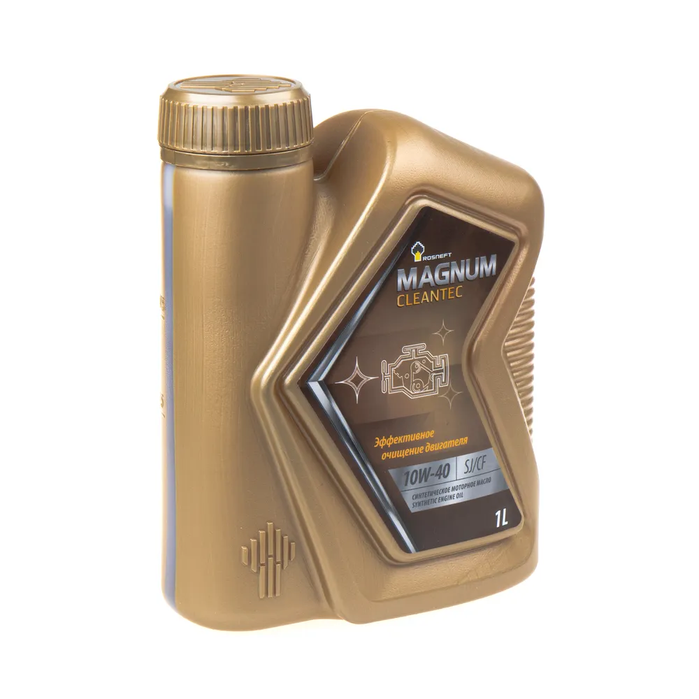 Масло моторное Rosneft Magnum Cleantec 10W-40 синтетическое 1 л 40810032