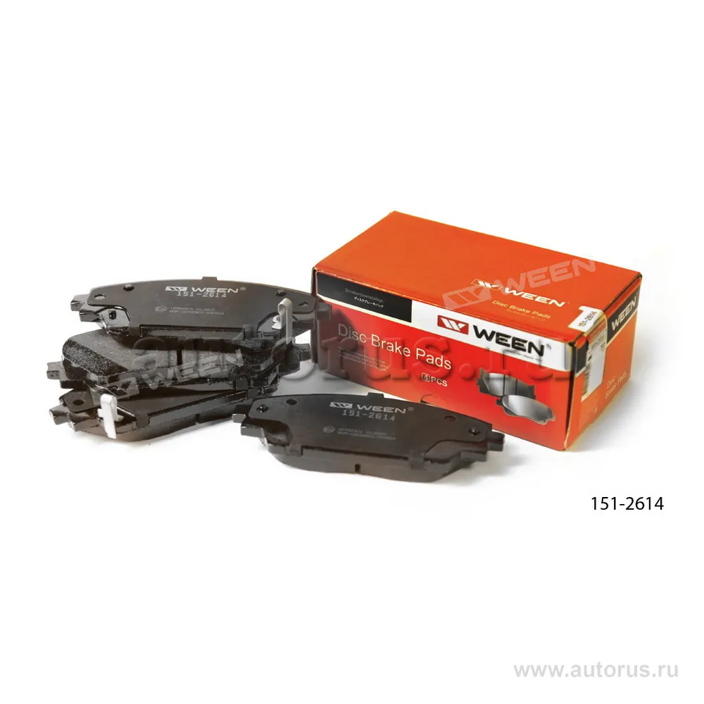 Тормозные колодки дисковые передние MAZDA 3 (BM), CX-3 WEEN 151-2614