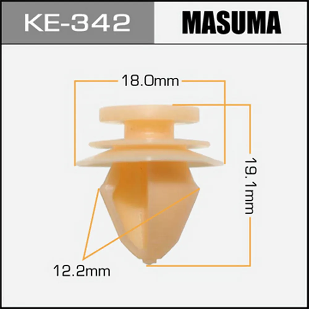Клипса универс. MASUMA KE-342