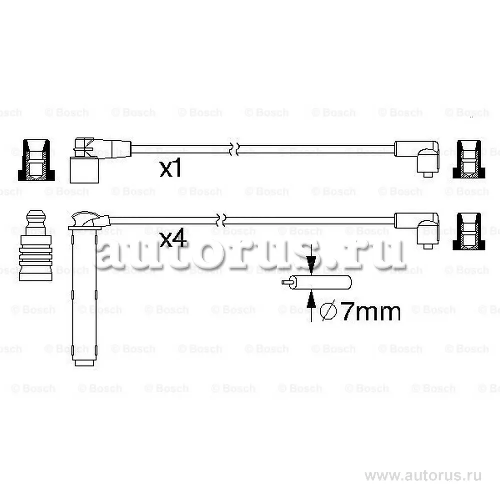 Провода в/в LANDROVER FREELANDER 1.8 -07
