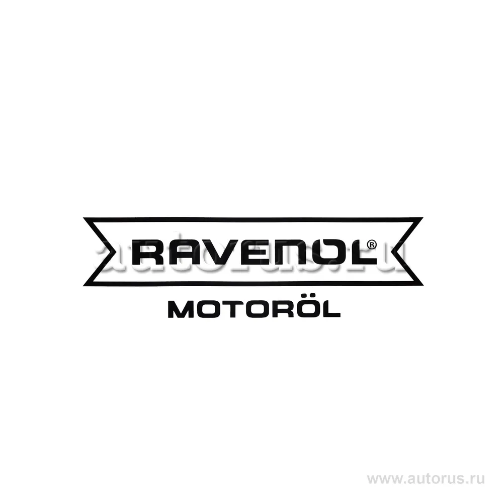 Наклейка RAVENOL Motoroel черная плоттер трафарет 130x40 мм 2200000067883