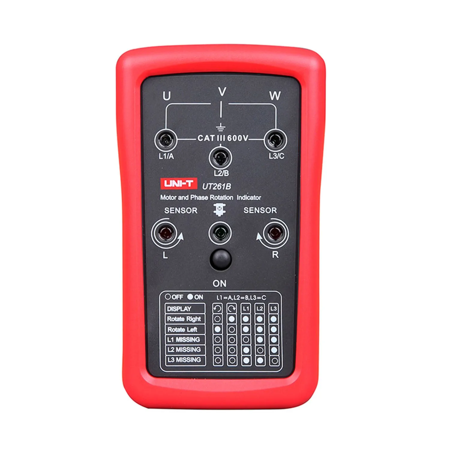 Детектор последовательности фаз UT261B UNI-T 13-1124