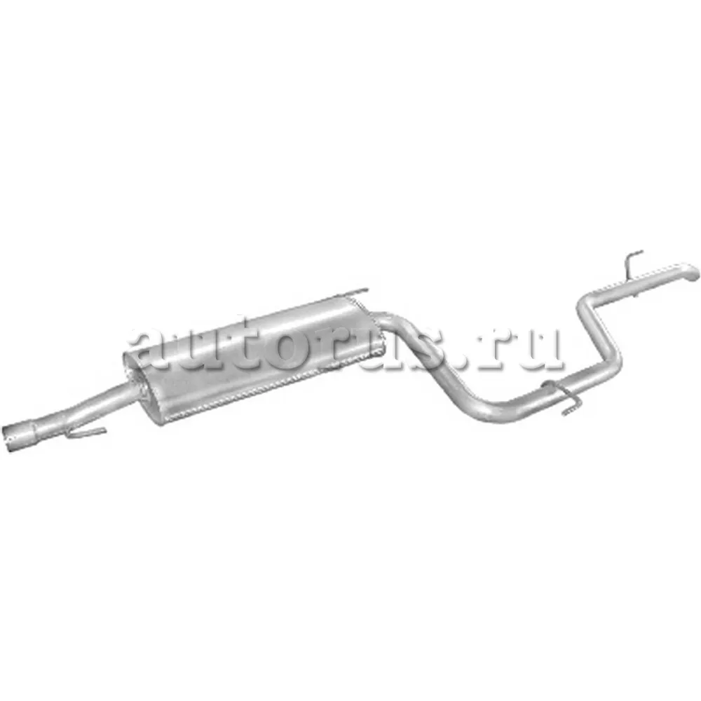 Глушитель Mercedes Vito 110Cdi112Cdi 99-0358774 из двух частей EDEX 13172