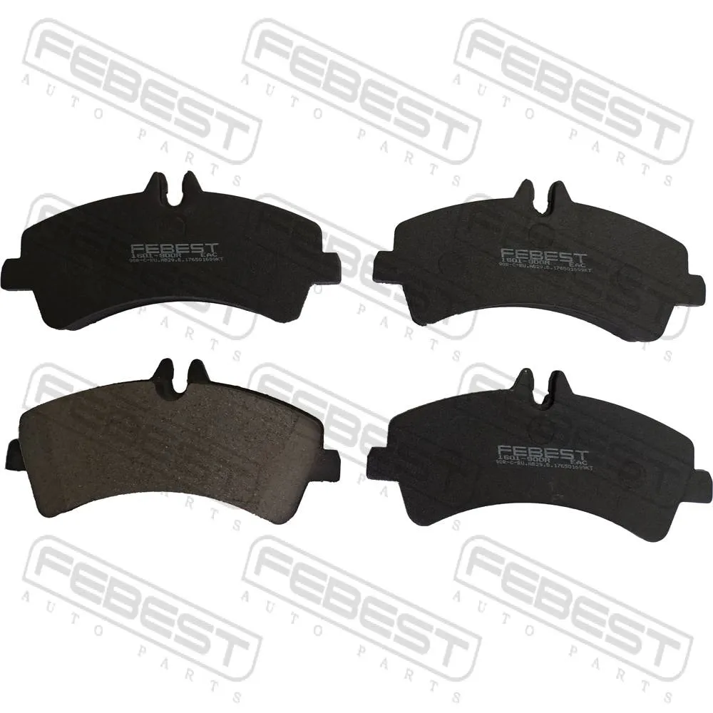 Колодки тормозные задние MERCEDES BENZ SPRINTER 906 2005-2013 FEBEST 1601-900R