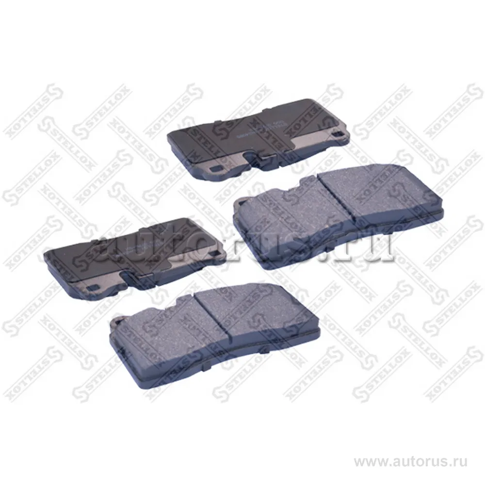 Колодки дисковые передние с антискрип. пл. VW Touareg, Range Rover STELLOX 000 077B-SX