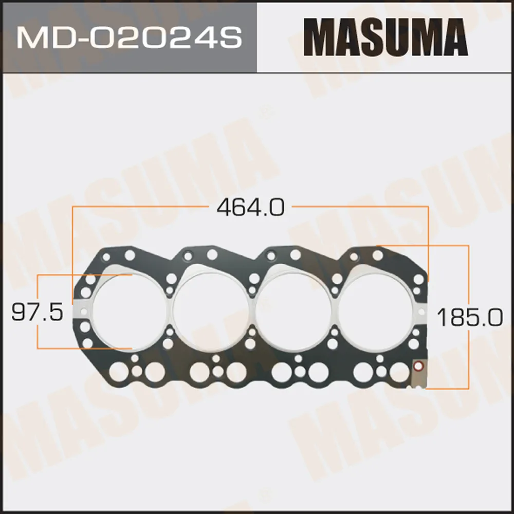 Прокладка ГБЦ NISSAN CARAVAN MASUMA MD-02024S