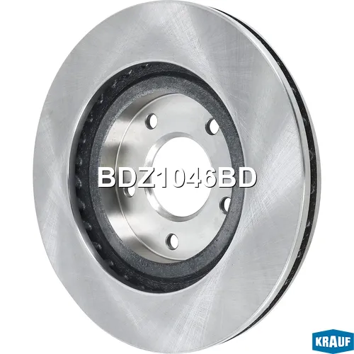 Диск тормозной передний KRAUF BDZ1046BD