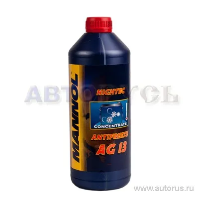 Антифриз MANNOL Hightec AG13 G13 концентрат зеленый 1,5 л 2014