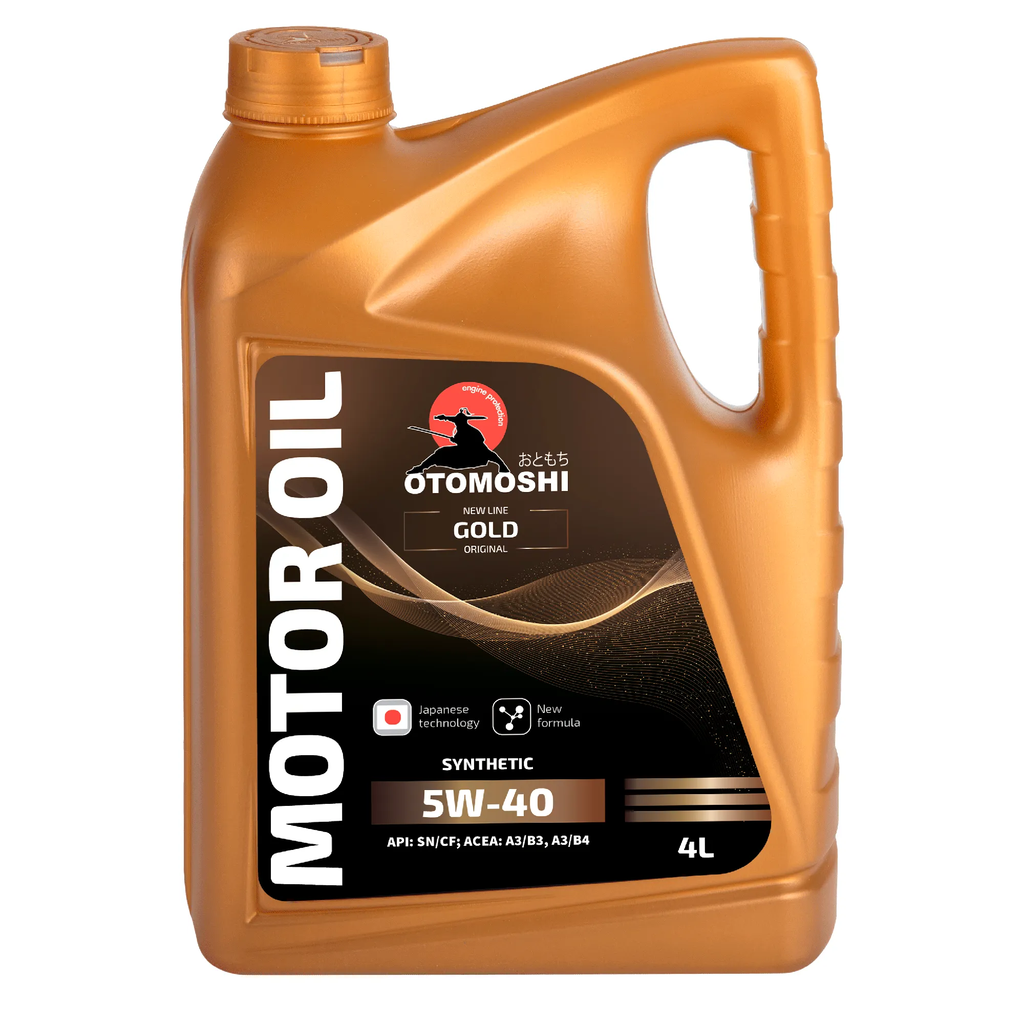 Масло моторное OTOMOSHI GOLD 5W-40 4 л MF213939