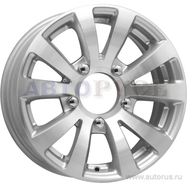 Диск литой R15 6J 5x139.7/98 ET35 КИК Фалкон-Нова алмаз платинум 28290