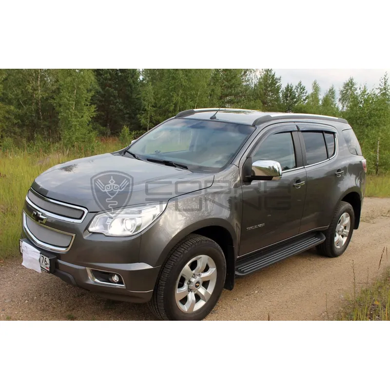 Дефлектора на окна Chevrolet Trailblazer 2012 деф.окон Cobra Tuning C32612