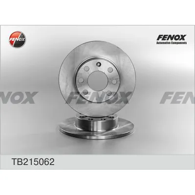 Диск тормозной передний OPEL CORSA 82-93, KADETT 79-91 236X10X6; FENOX TB215062