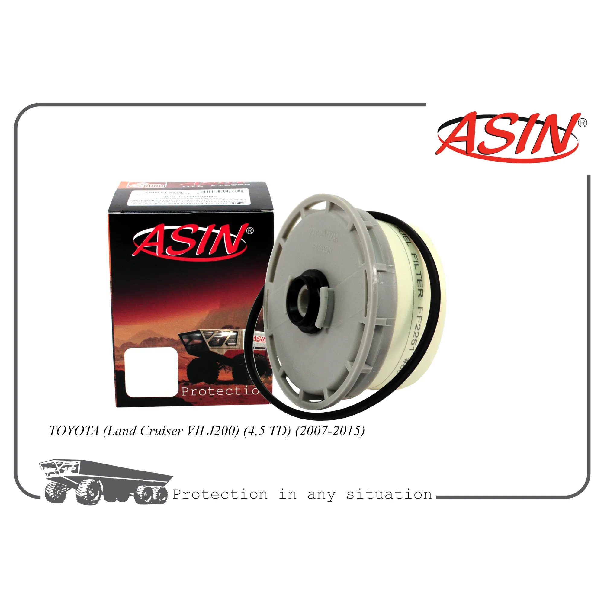Фильтр топливный 23390-YZZA4/ASIN.FF2251 ASIN ASIN.FF2251