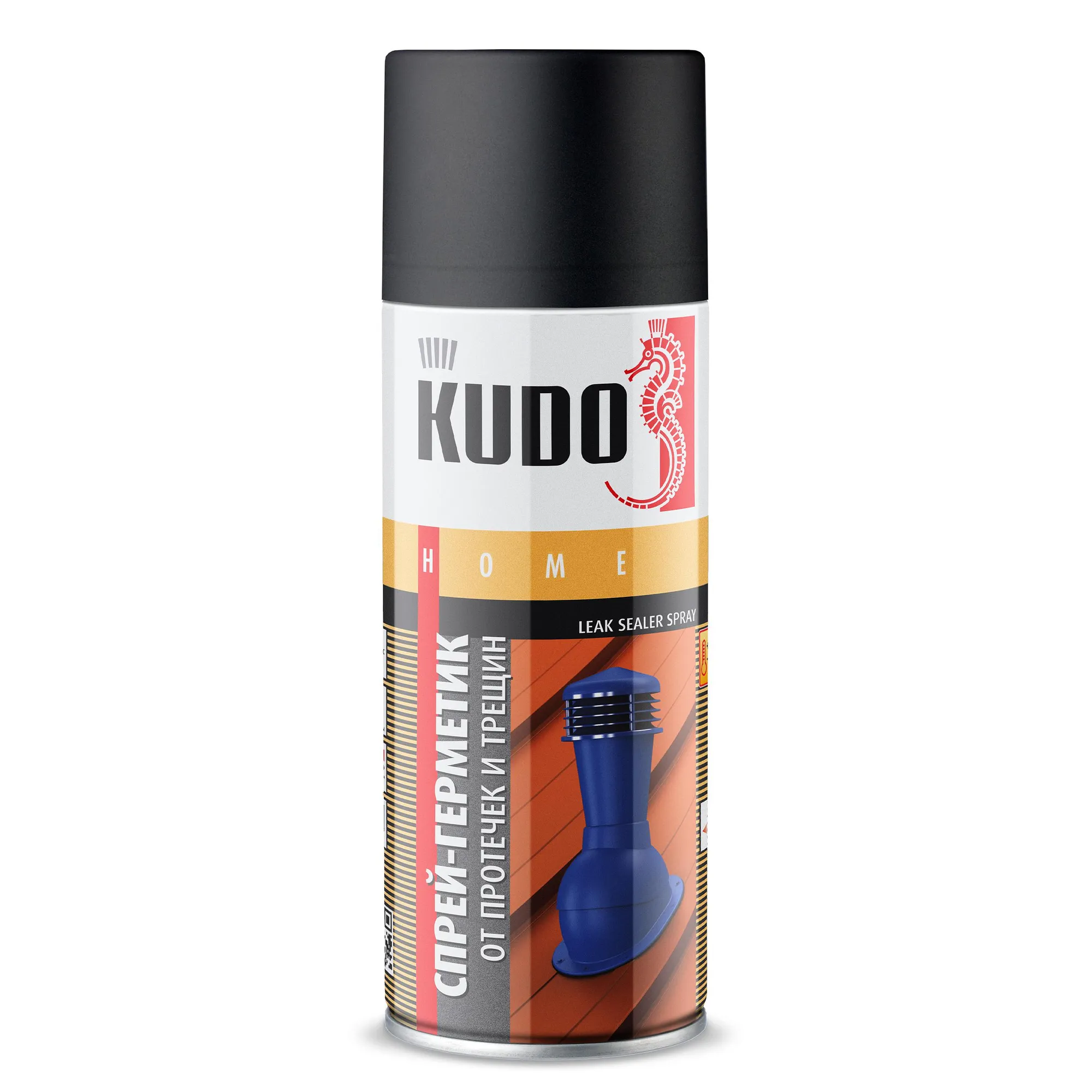 Герметизирующий спрей Чёрный 520 мл KUDO KU-H302