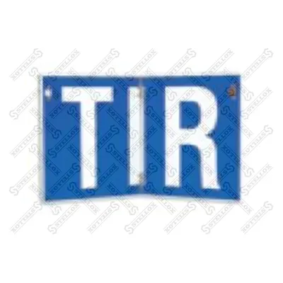 Табличка TIR (м) книжка STELLOX 8099003_SX