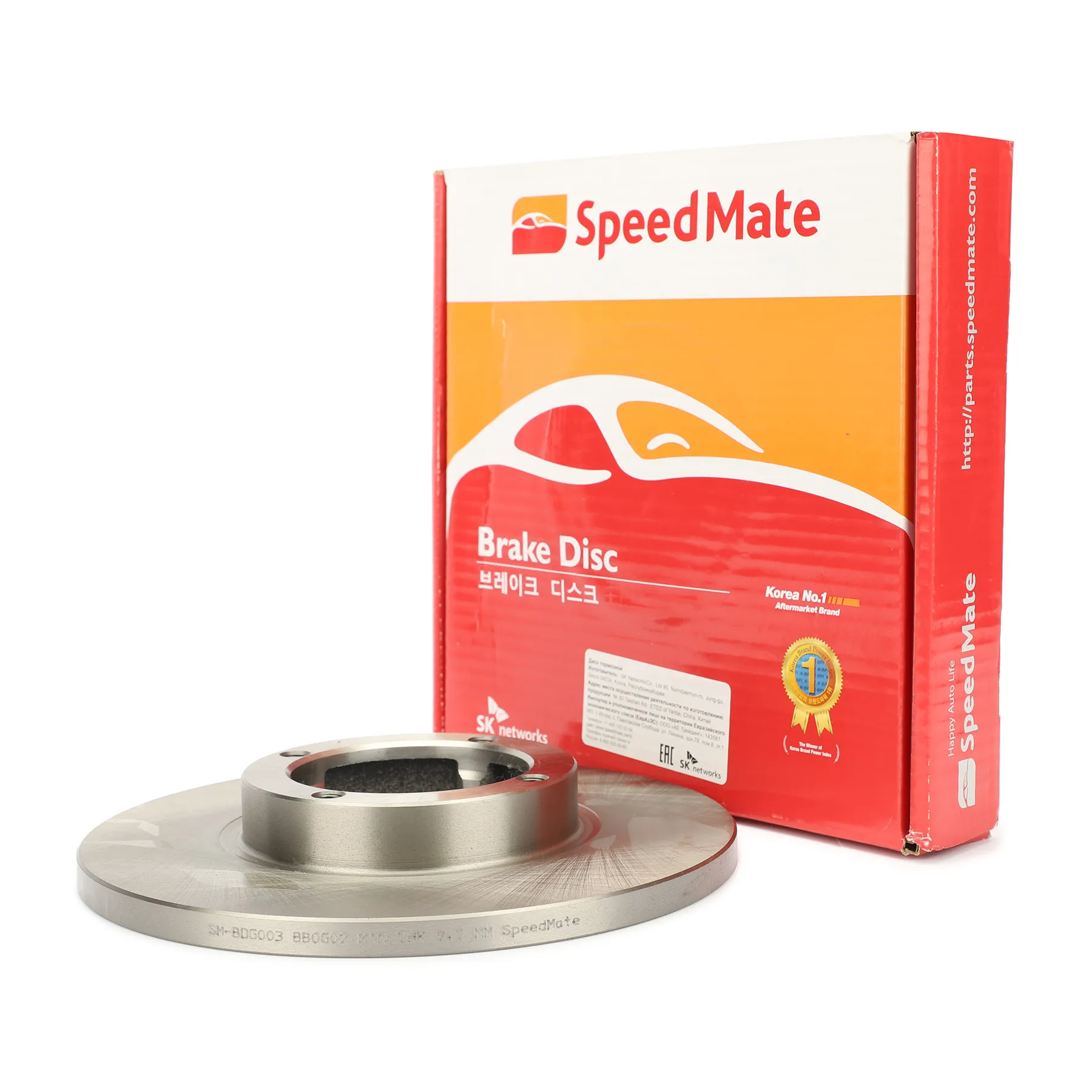 Диск тормозной передний DAEWOO (MATIZ M100, M150) SPEEDMATE SM-BDG003