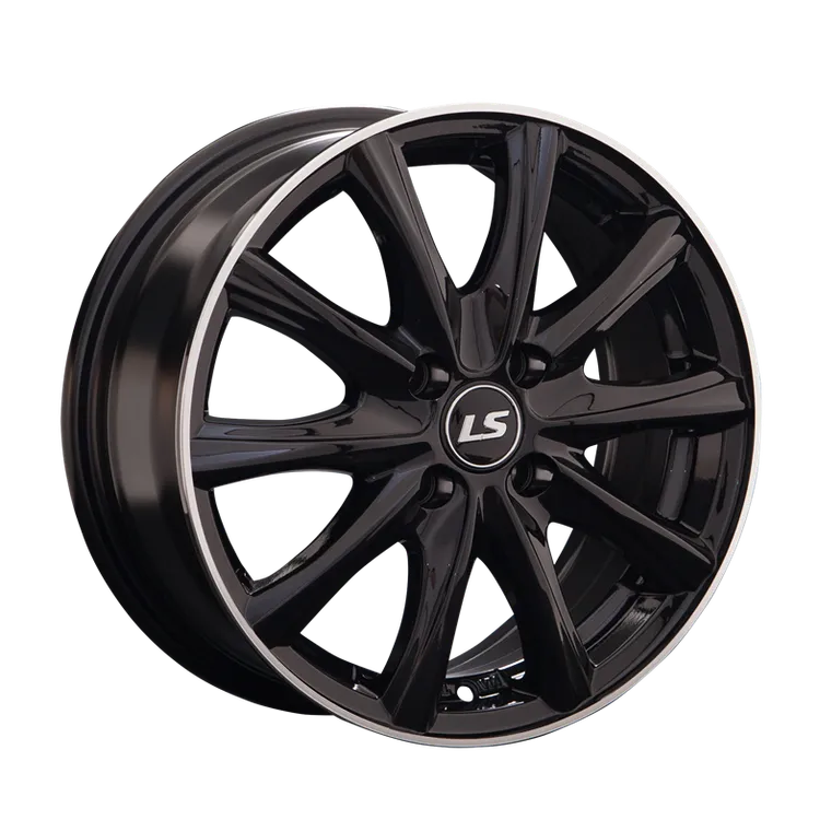 Диск литой R15 6J 4x100/73.1 ET48 LS 741 BKL S035545