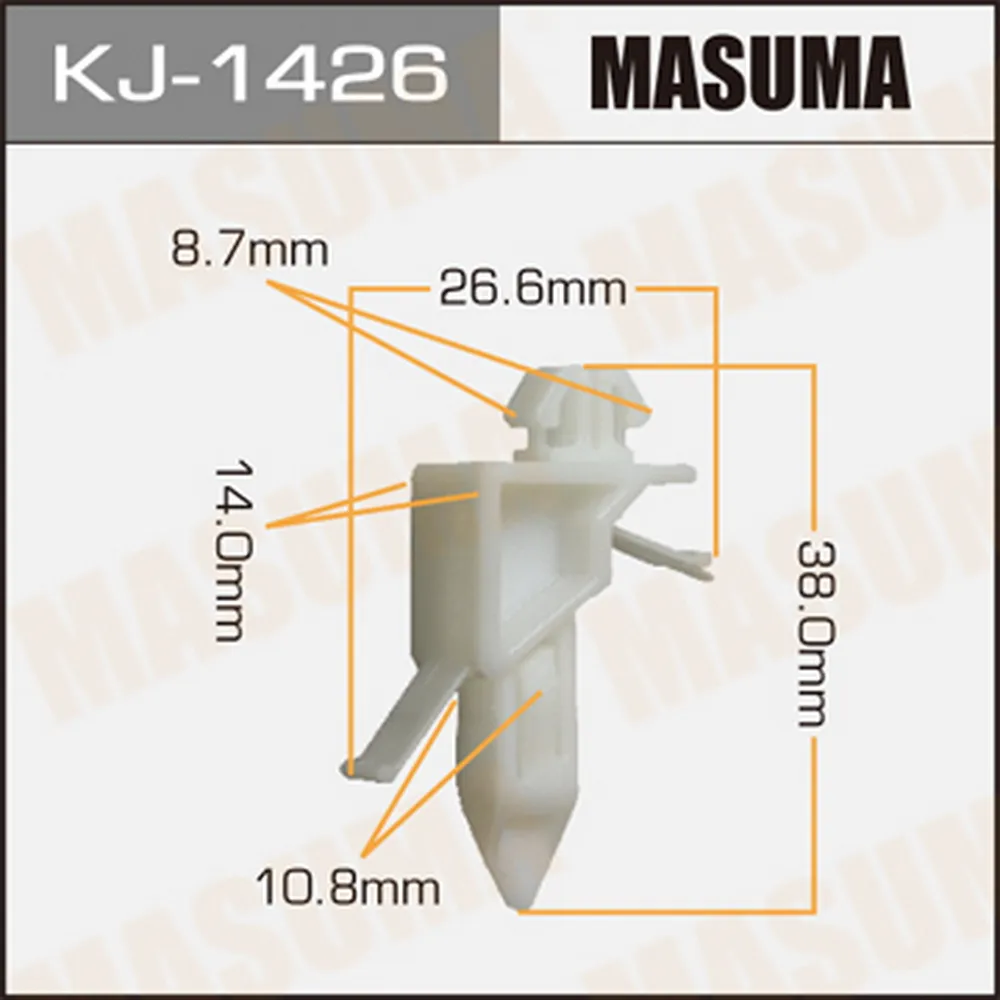 Клипса пласт. TOYOTA MASUMA KJ-1426