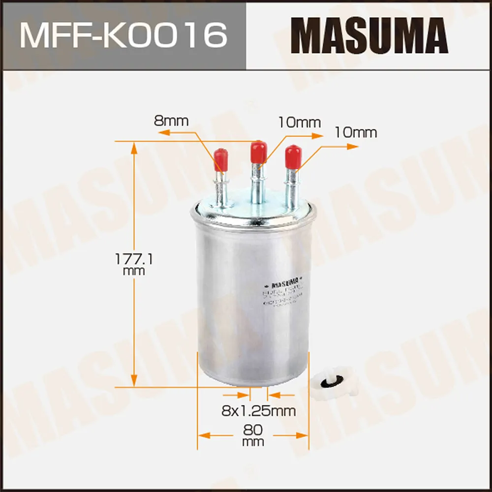 Фильтр топливный высокого давления MASUMA MFF-K0016