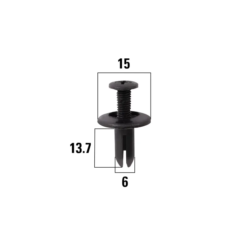 Клипсы автомобильные Toyota Wish, Tundra OBERKRAFT KRAFT KT106250