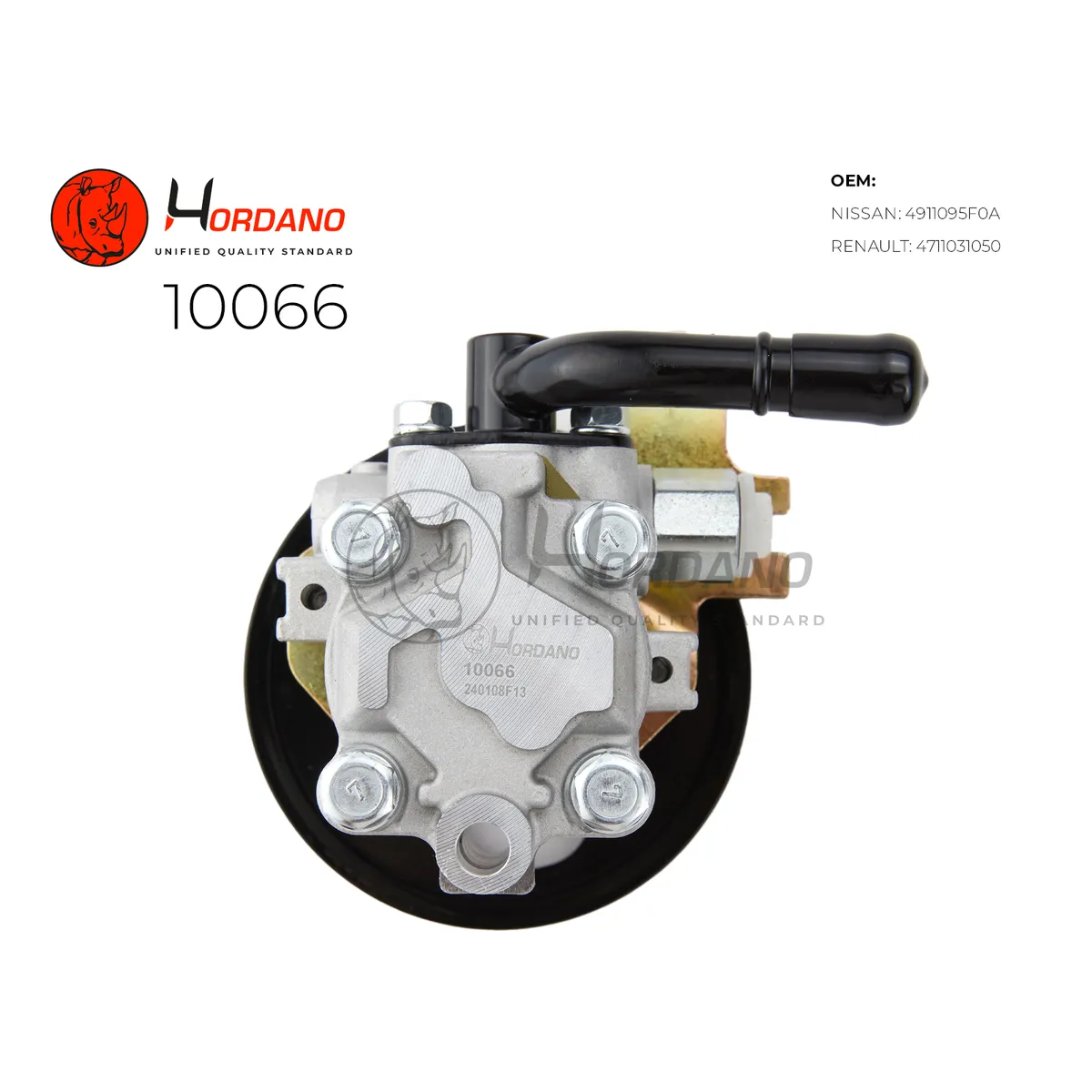 Насос ГУР NISSAN ALMERA CLASSIK (B10) Hordano 10066