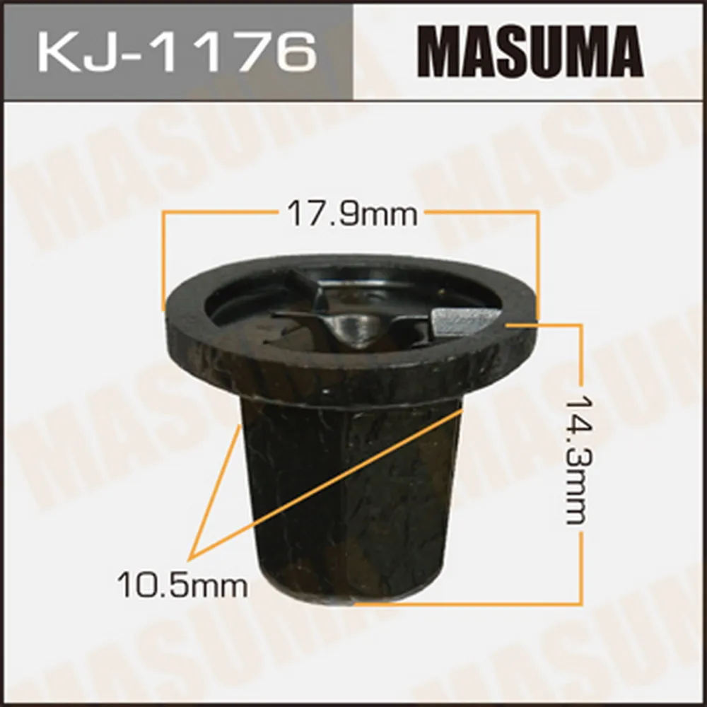 Клипса автомобильная MASUMA KJ-1176