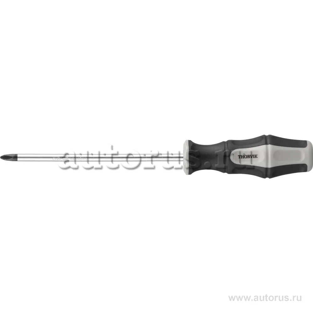 Отвертка крестовая PHILLIPS PH1x125 мм THORVIK SDP1125
