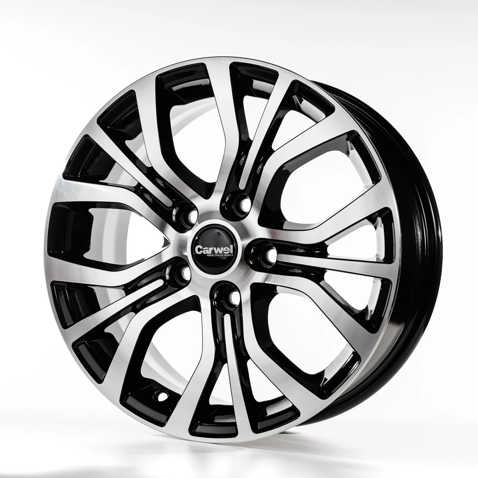 Диск литой R16 6.5J 5x114.3/66.1 ET40 Carwel Лум 1608 ABT 00036190