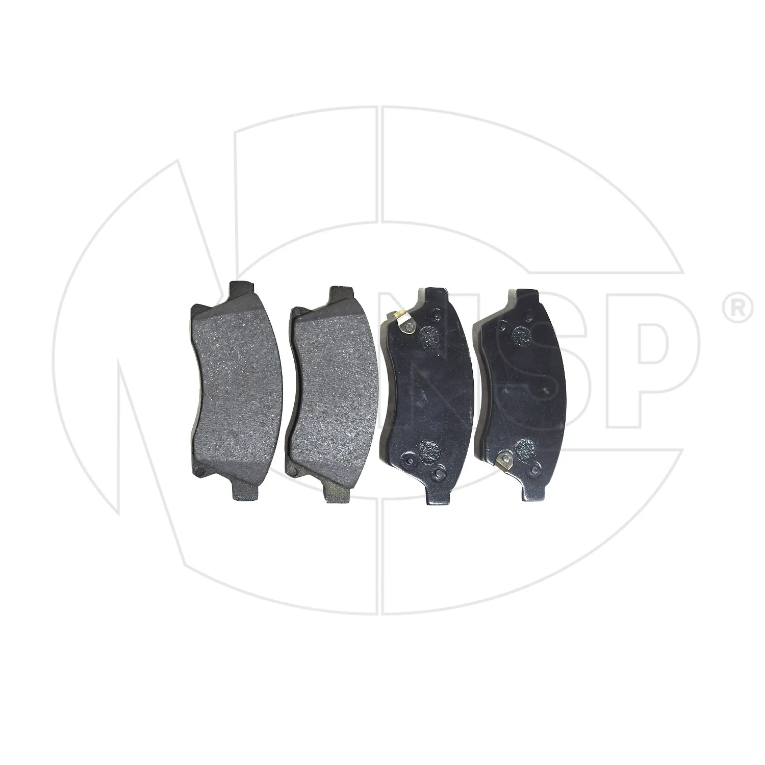 Колодки тормозные передние CHEVROLET Aveo T300
