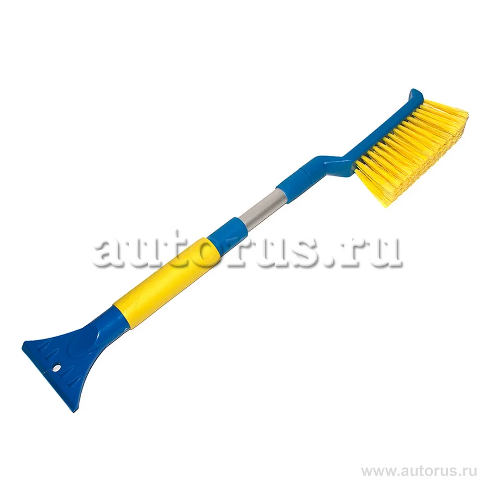 Щетка сметка со скребком, телескопическая 62-88 см DOLLEX SNW-2202