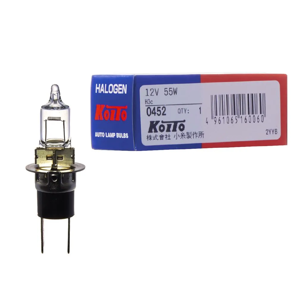 Лампа 12V H3C 55W PK22s KOITO 1 шт. картон 0452