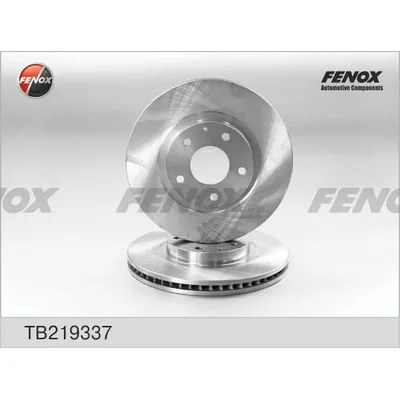 Диск тормозной передний MAZDA 6, CX-5, 2.0, 11- FENOX TB219337
